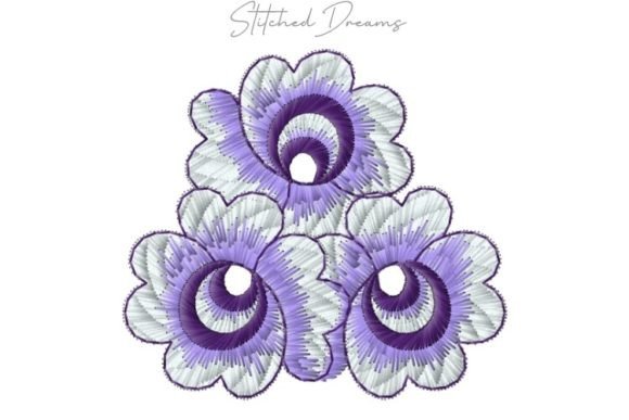 Blossom Beauty: A Floral Embroidery Masterpiece