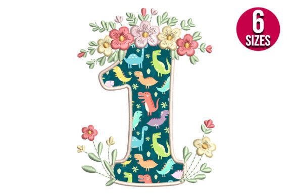 Charming Floral Number One Applique Review
