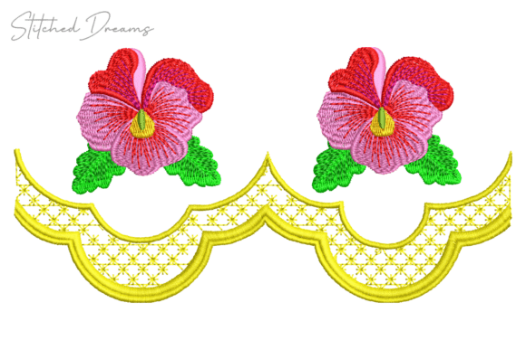 Elegant Floral Border for Seasonal Charm