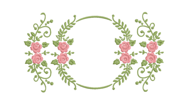 Elegant Floral Frame for Boutique Apparel