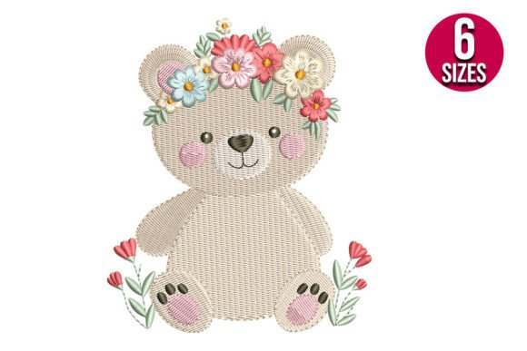 Floral Baby Teddy Bear: Perfect for Adorable Gifts