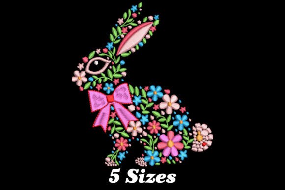 Floral Easter Bunny: A Whimsical Addition