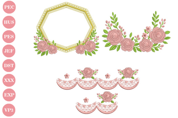 Floral Embroidery Design Set: A Holiday Must-Have