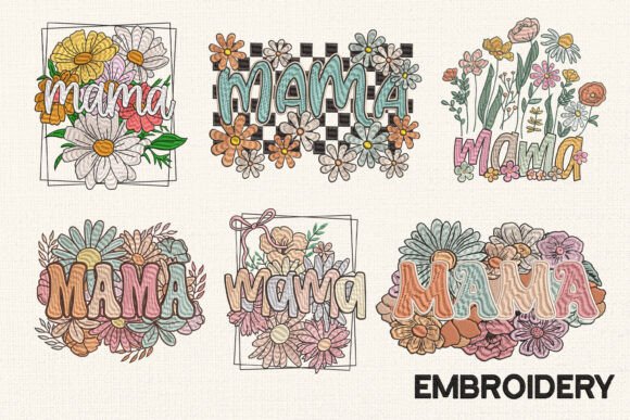 Mama Floral Embroidery Bundle Design Review