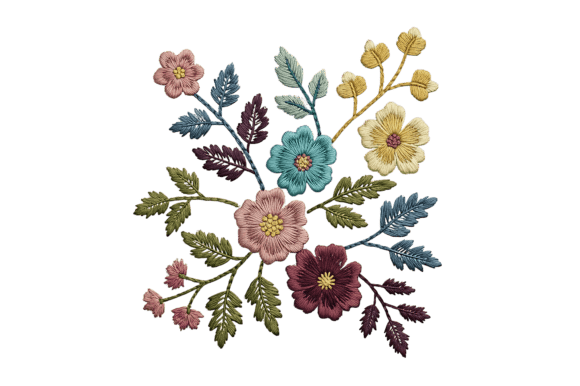 Ornate Floral Embroidery: A Premium Design Review